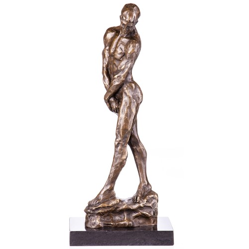 Bronze bronzefigur männlicher - bronze,