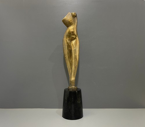 Bronze figur flacher torso - flacher,