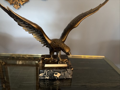 Bronze adler auf - adler,