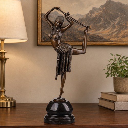 Bronze skulptur art déco - art,