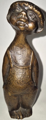 Bronze figur skulptur junge - figur,